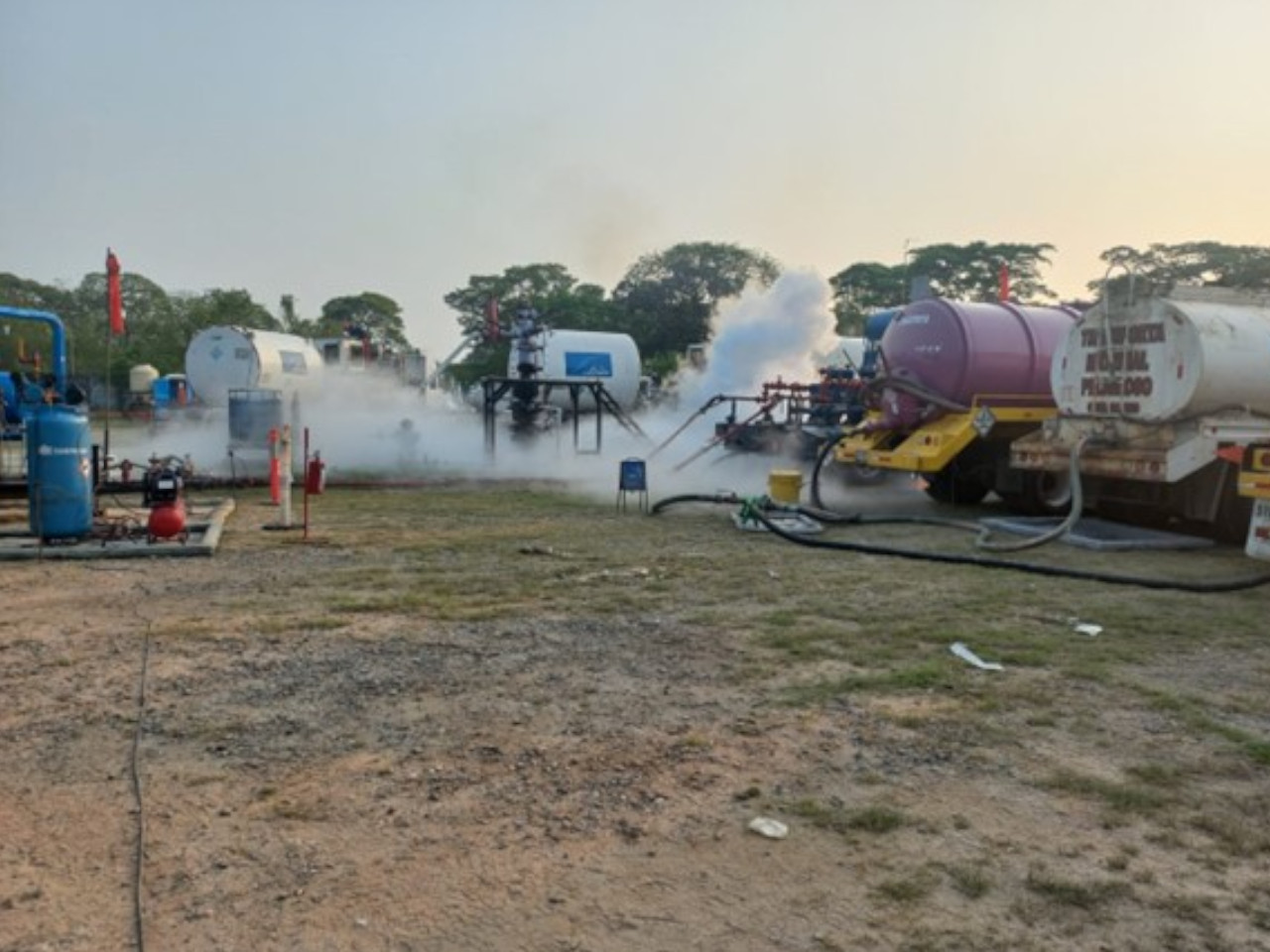 Succión y suministro de agua